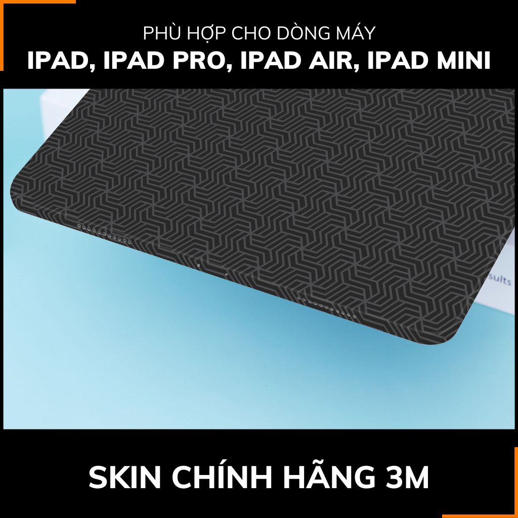 Dán skin ipad , ipad pro, ipad air , ipad mini full body và camera chính hãng 3M - PATTEN TEXTURE 04 - SK-B05-04 phụ kiện điện thoại huỳnh tân store