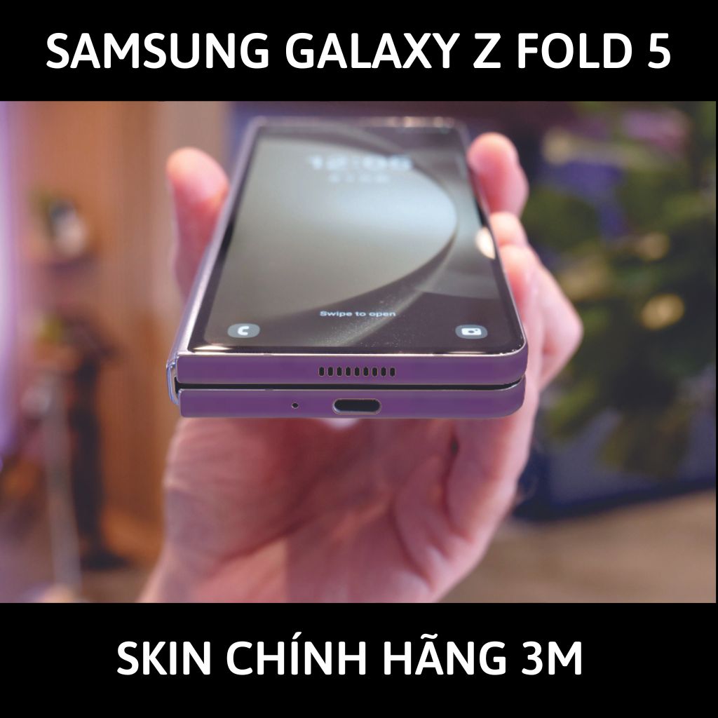 dán skin 3m samsung galaxy z fold 5 full body, camera phụ kiện điện thoại huỳnh tân store - Violet Purple