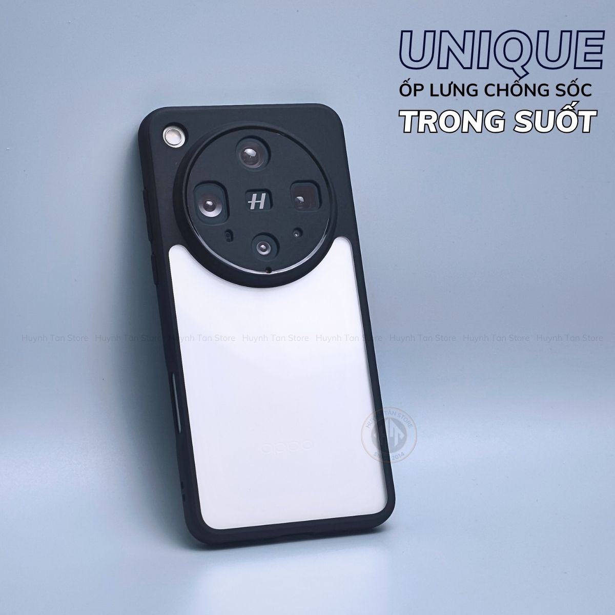 Ốp lưng oppo find x8 ultra x8 pro x8s plus x7 ultra chống sốc chống vân tay UNIQUE bảo vệ camera phụ kiện huỳnh tân store