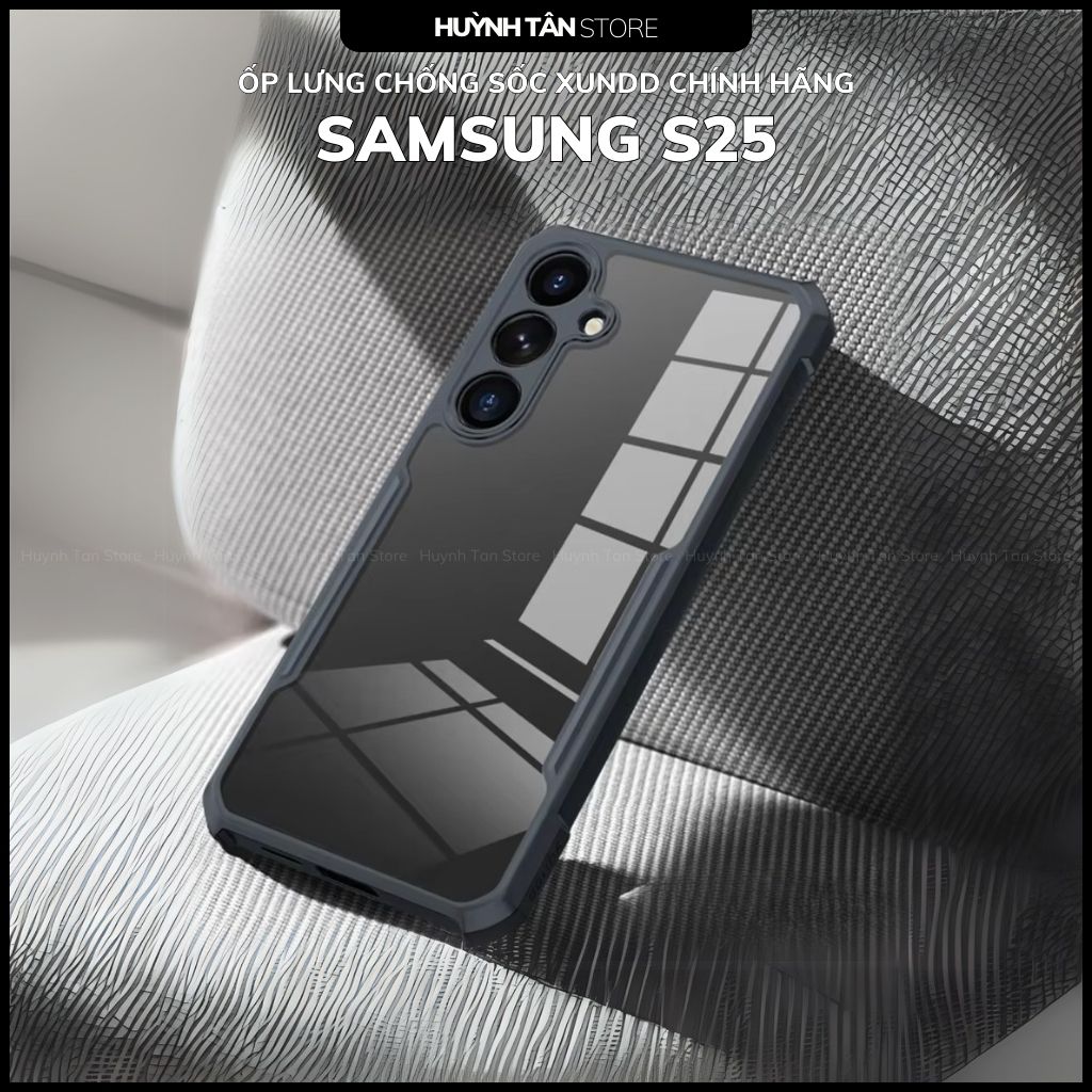 Ốp lưng samsung s25 ultra s25 plus s25 chống sốc xundd bảo vệ camera chính hãng chống ố vàng