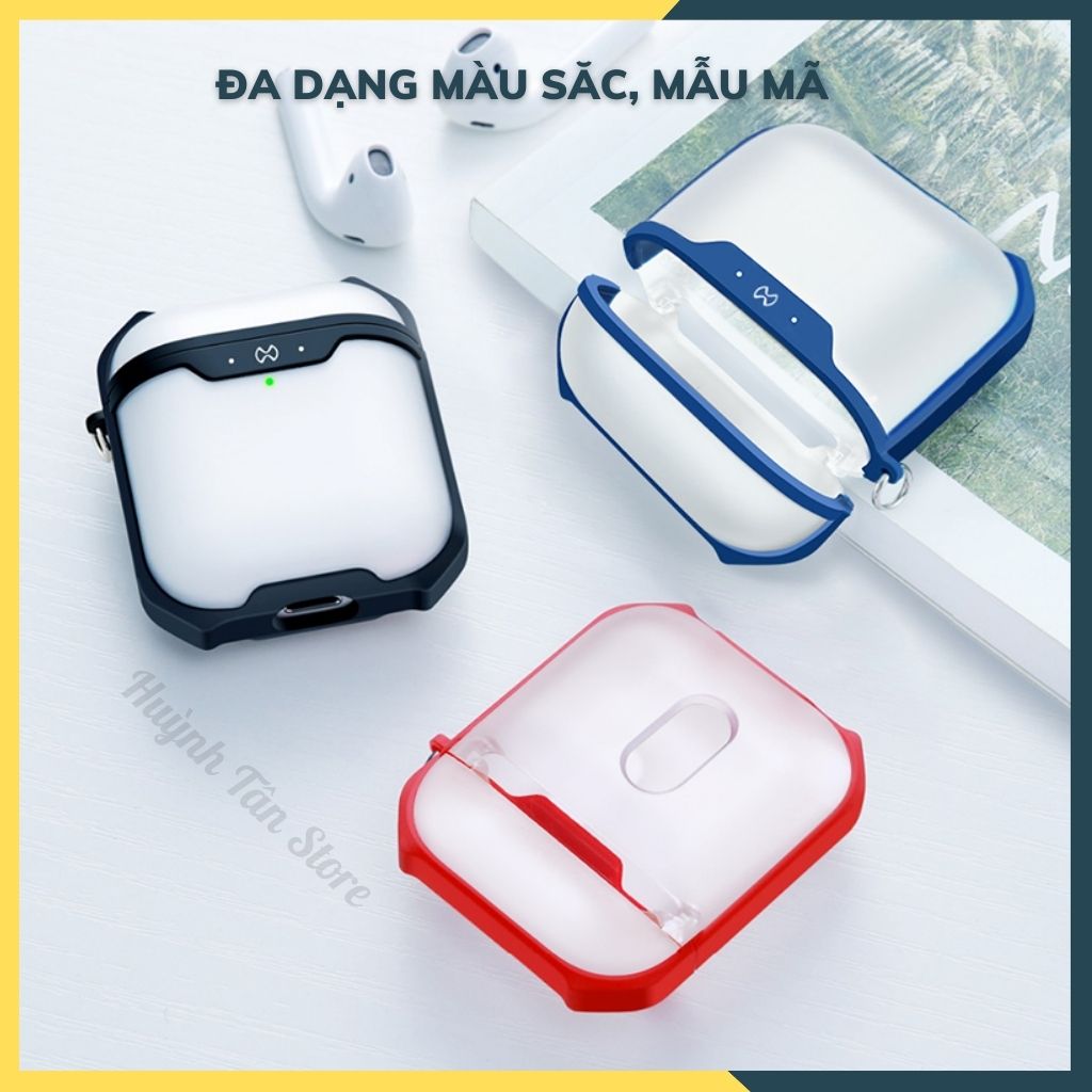 tai nghe Airpods Gen 1, 2_Ốp lưng chống sốc chính hãng XUNDD