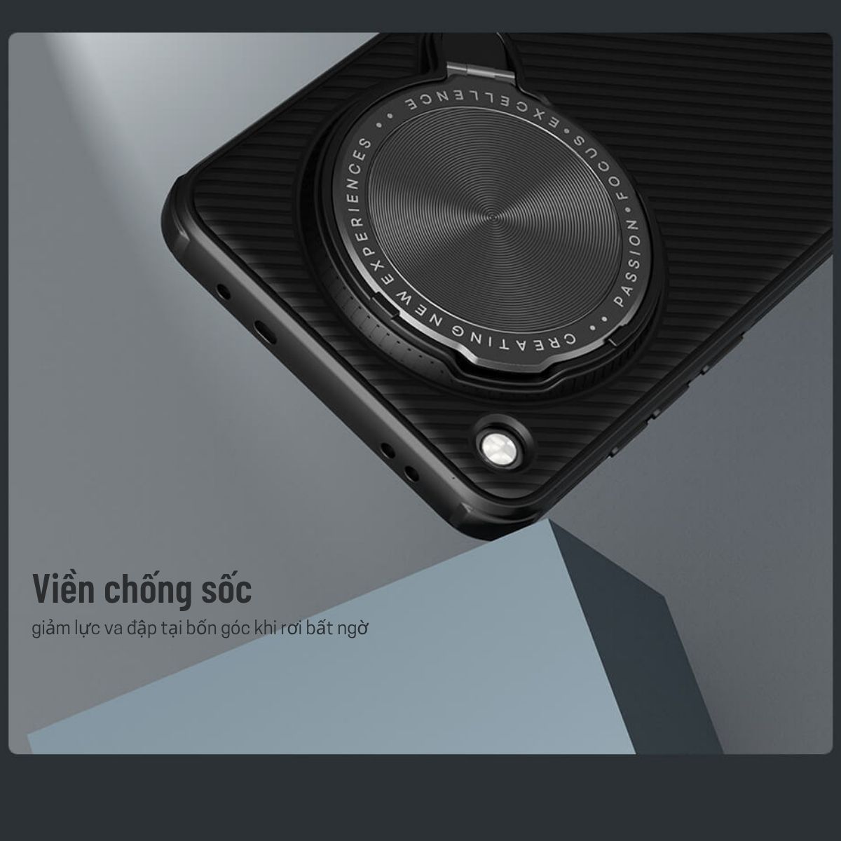 Ốp lưng Oppo Find X8 Ultra giá đỡ điện thoại bảo vệ camera chống sốc Nillkin CamShield ProP