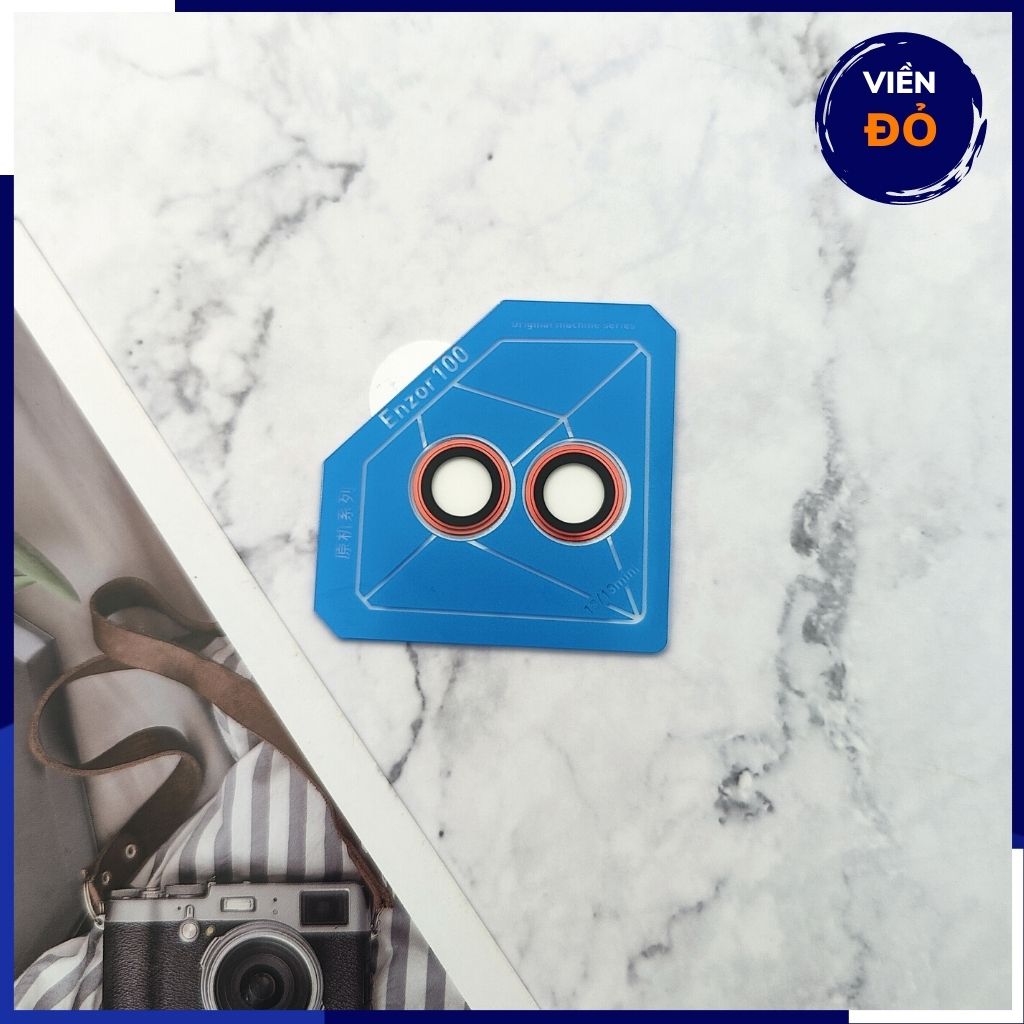 Cường lực camera iphone 14, 14 plus chính hãng KUZOOM viền nhiều màu chất lượng rõ nét bảo vệ toàn diện cụm camera phụ kiện huỳnh tân store