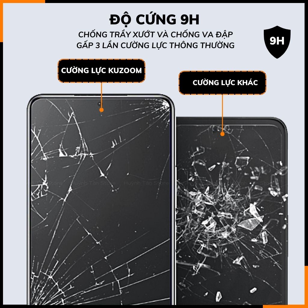 Kính cường lực s24 ultra s24 plus s24 chống nhìn trộm full màn hình chính hãng KUZOOM phụ kiện điện thoại huỳnh tân