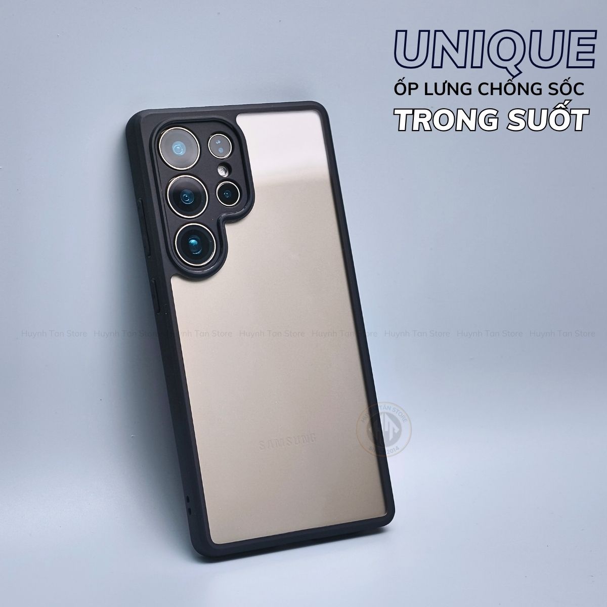 Ốp lưng samsung s25 ultra s25 edge s24 fe s23 fe s22 ultra chống sốc chống vân tay UNIQUE bảo vệ camera phụ kiện huỳnh tân store
