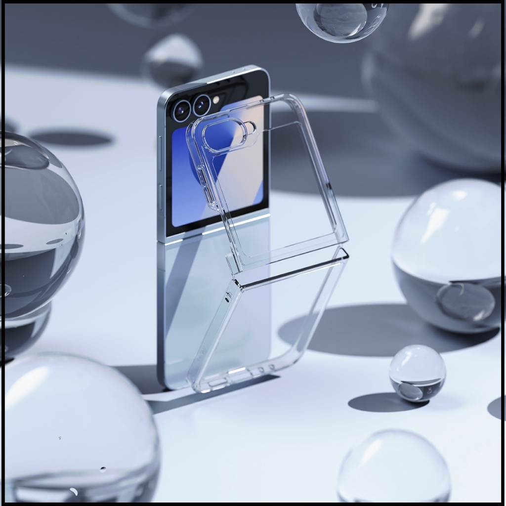 Ốp lưng z flip 6 RINGKE chính hãng trong suốt chống sốc FUSION X chống ố vàng phụ kiện huỳnh tân store