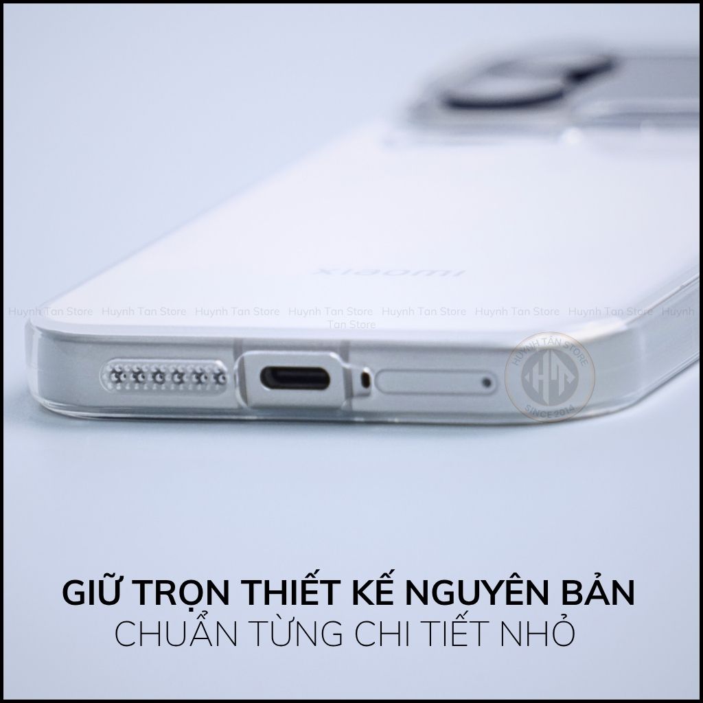 Ốp lưng xiaomi mi 17 pro max 17 pro silicon trong suốt GOR bảo vệ camera phụ kiện huỳnh tân store