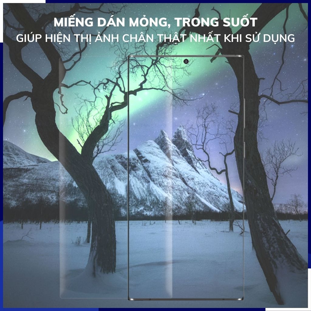Dán màn hình samsung note 8 gor dẻo trong suốt chính hãng phụ kiện điện thoại huỳnh tân store