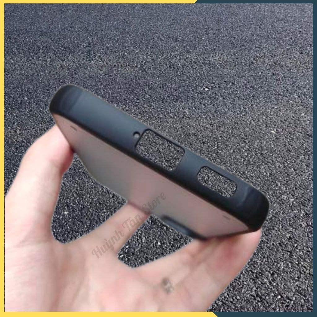 Ốp lưng samsung s22 chống sốc bảo vệ camera chống vân tay nhám viền màu ver 2 phụ kiện điện thoại huỳnh tân store