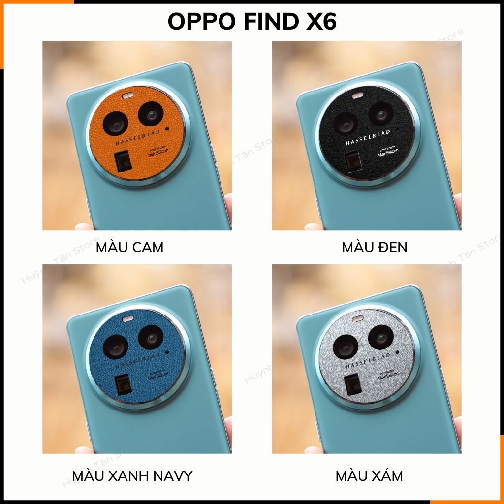 Miếng dán camera oppo find x8 x7 ultra find x6 pro find n3 skin da in logo hasselblad chống trầy xướt ảnh chụp sắc nét