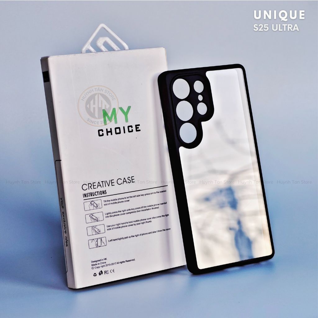 Ốp lưng samsung s25 ultra s25 edge s24 fe s23 fe s22 ultra chống sốc chống vân tay UNIQUE bảo vệ camera phụ kiện huỳnh tân store