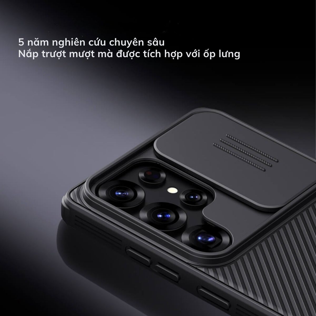 Ốp lưng Samsung S25 Ultra/ S25 Plus/ S25/ S24 Ultra/ S24 FE nắp trượt bảo vệ camera Nillkin CamShield Pro Case