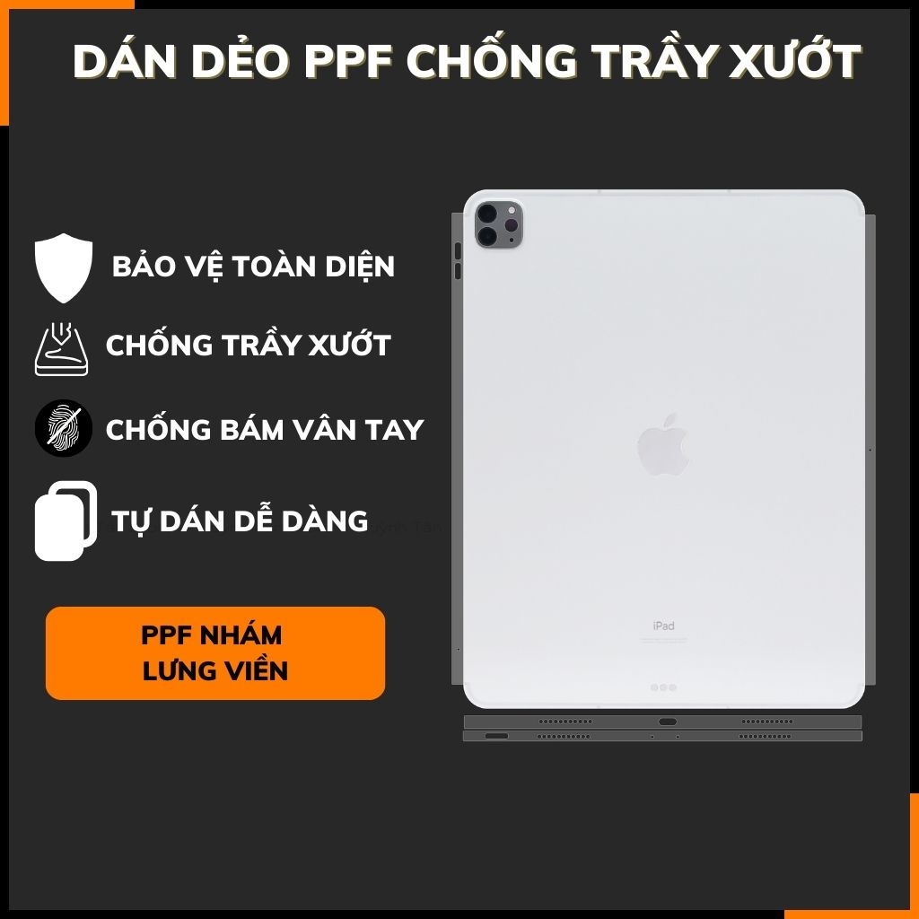 Dán dẻo PPF ipad , ipad pro, ipad air , ipad mini full body và camera trong suốt hoặc nhám chống trầy xướt, bảo vệ phụ kiện điện thoại huỳnh tân store