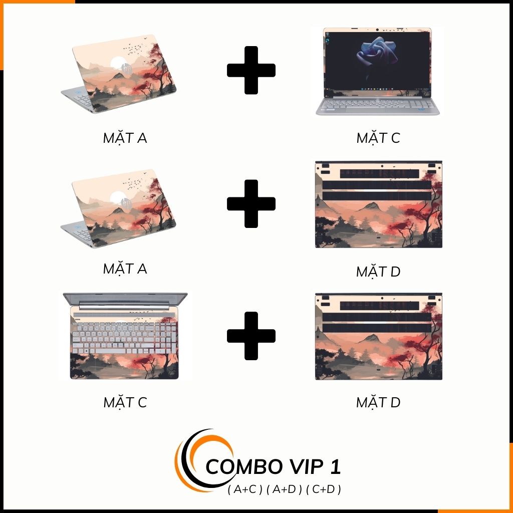 Dán skin laptop asus, dell , acer, hp, msi chính hãng ORAFOL nhập khẩu ĐỨC - SKIN 3M - LAPTOP - TRANH PHONG CẢNH - SKN B05 phụ kiện điện thoại huỳnh tân store