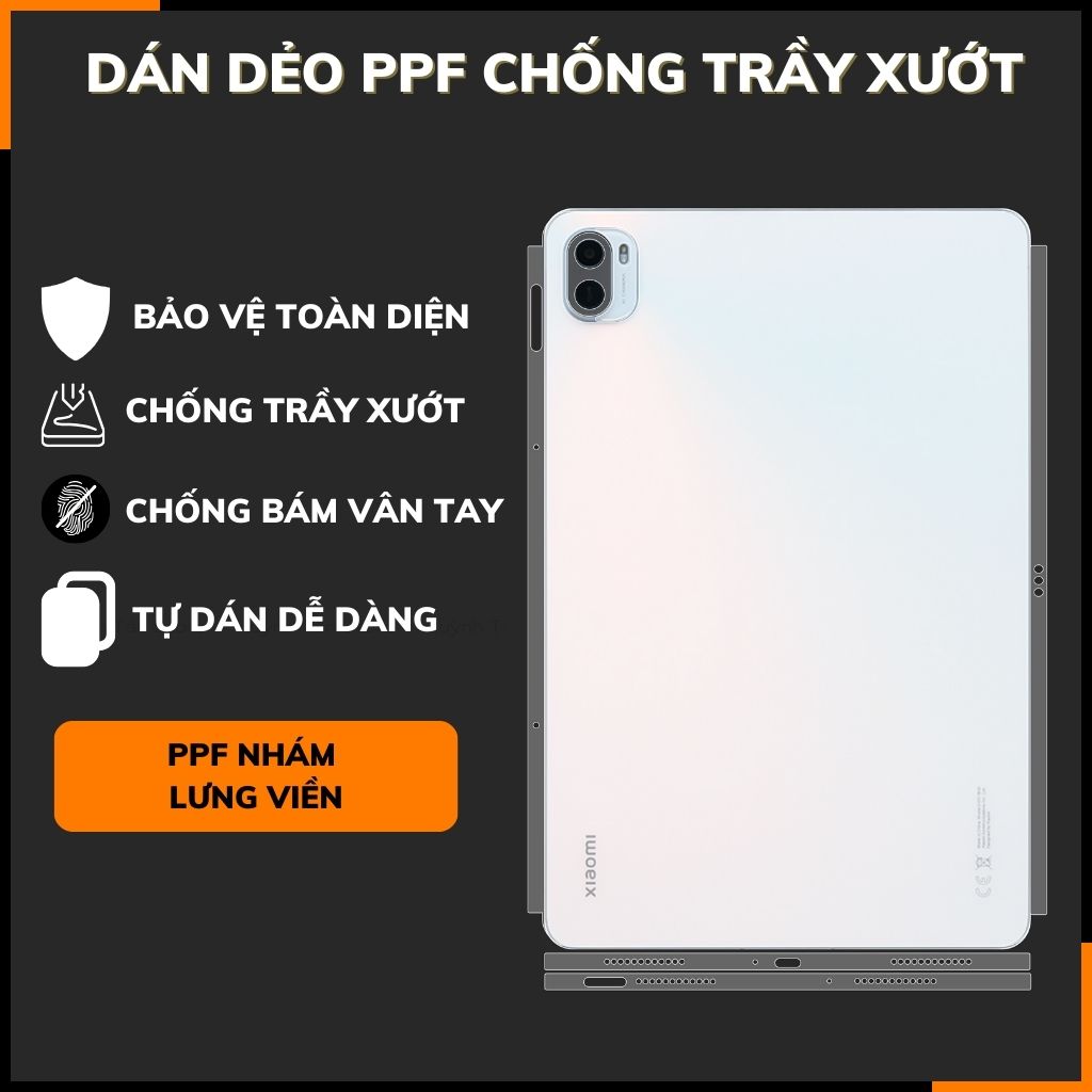 Dán dẻo PPF máy tính bảng xiaomi, huawei, oppo, lenovo, google, microsoft, vivo  full body và camera trong suốt hoặc nhám chống trầy xướt, bảo vệ phụ kiện điện thoại huỳnh tân store