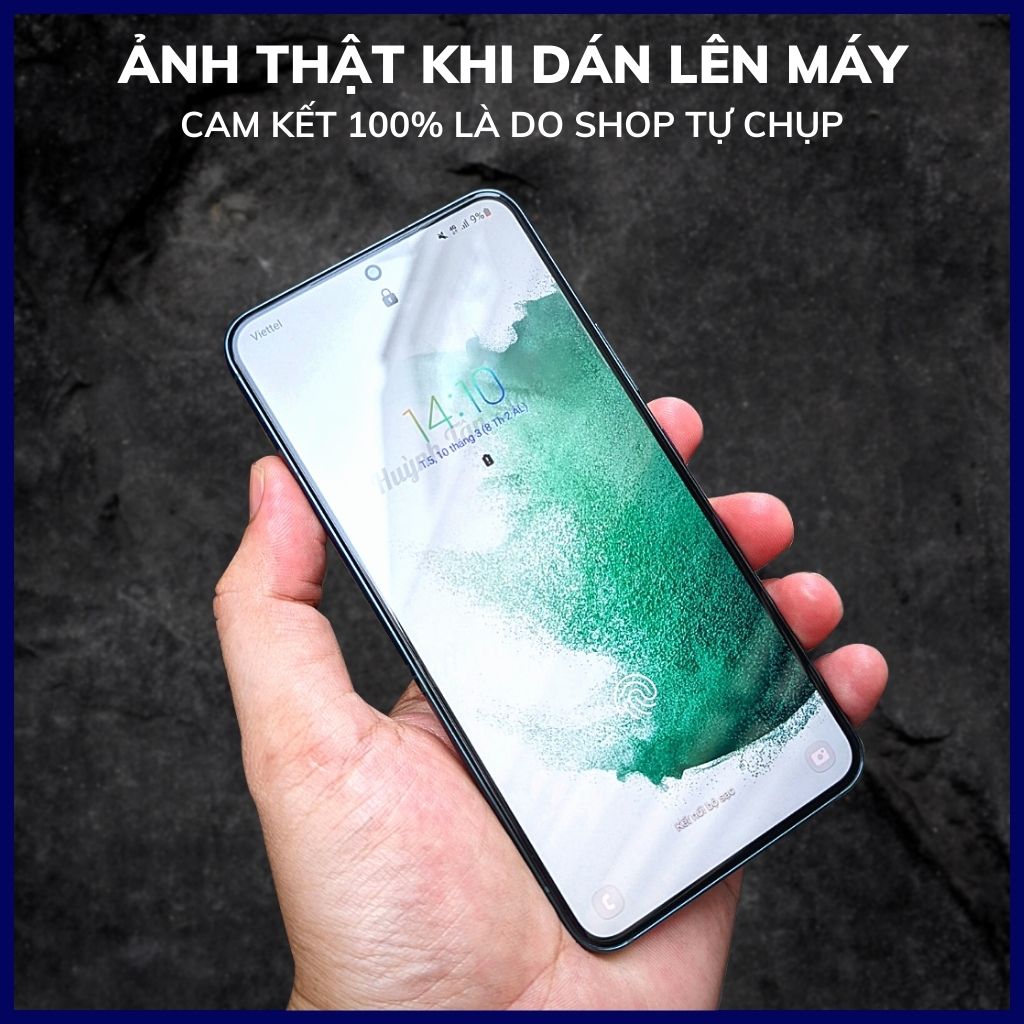 Cường lực samsung s23 plus trong suốt full màn chống bám vân tay phụ kiện huỳnh tân store