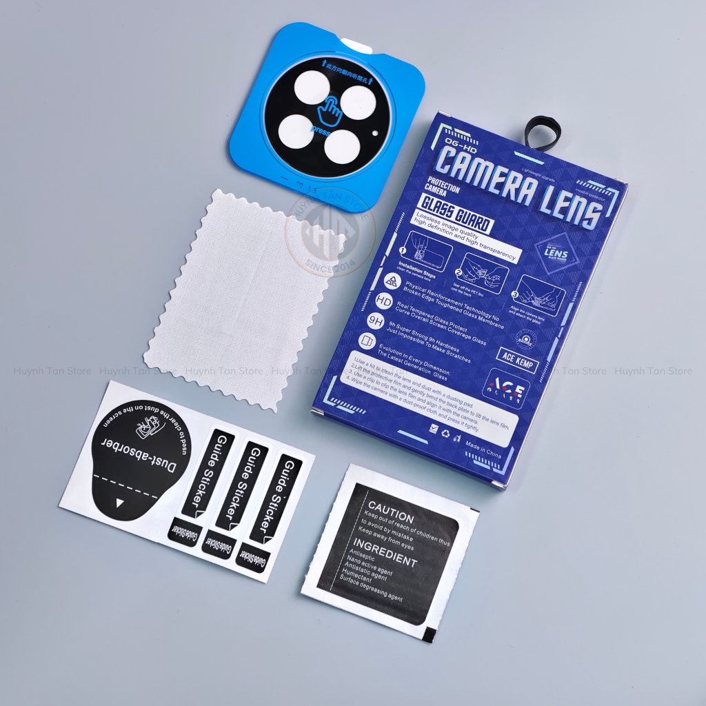 Kính cường lực camera Oneplus 13 FULL ĐEN chống chói công nghệ AR có khung tự dán chống trầy bảo vệ toàn diện phụ kiện huỳnh tân store