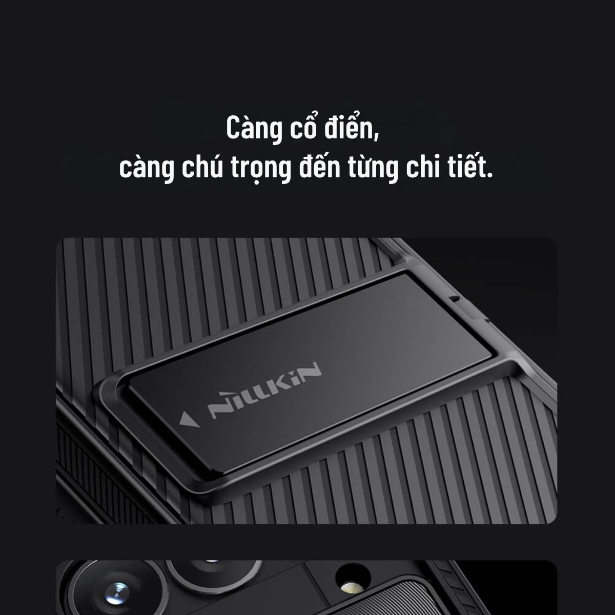Ốp lưng Samsung Z Fold 6 nắp trượt bảo vệ camera Nillkin CamShield Pro