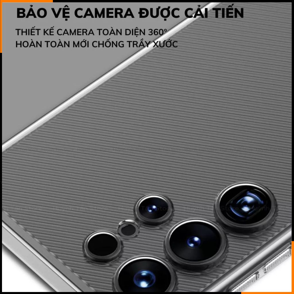 Ốp lưng Samsung S24, S24 plus, S24 ultra, s23 ultra TPU vân sóng chéo siêu mỏng ôm sát thân máy bảo vệ camera MATTE HUTA