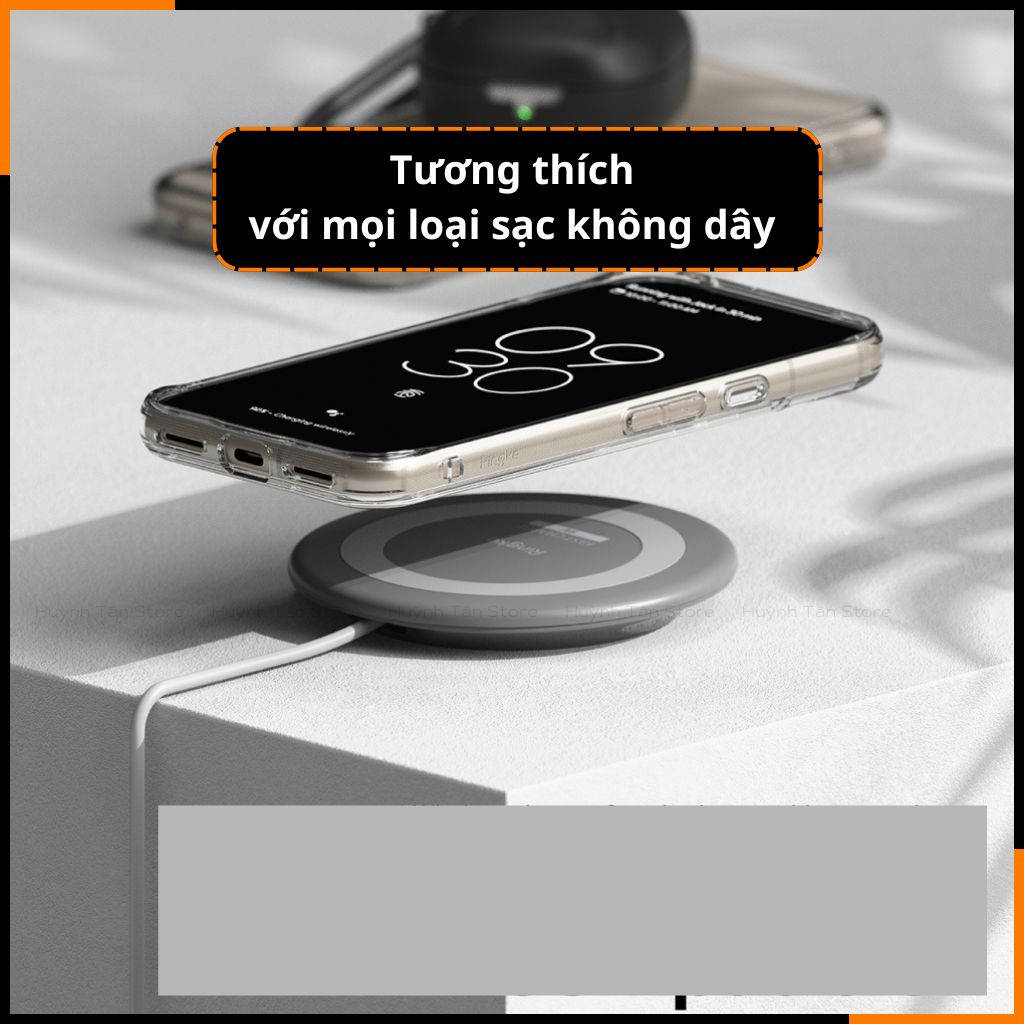 Ốp lưng pixel 8A RINGKE chính hãng trong suốt chống sốc FUSION X chống ố vàng phụ kiện điện thoại huỳnh tân