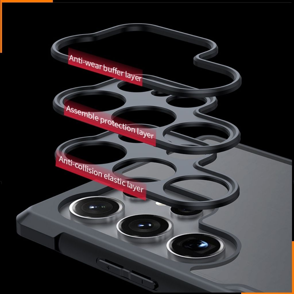 Ốp lưng samsung s24 ultra chống sốc xundd bảo vệ camera chính hãng chống ố vàng phụ kiện điện thoại huỳnh tân store