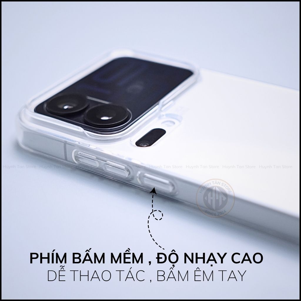 Ốp lưng xiaomi mi 17 pro max 17 pro silicon trong suốt GOR bảo vệ camera phụ kiện huỳnh tân store