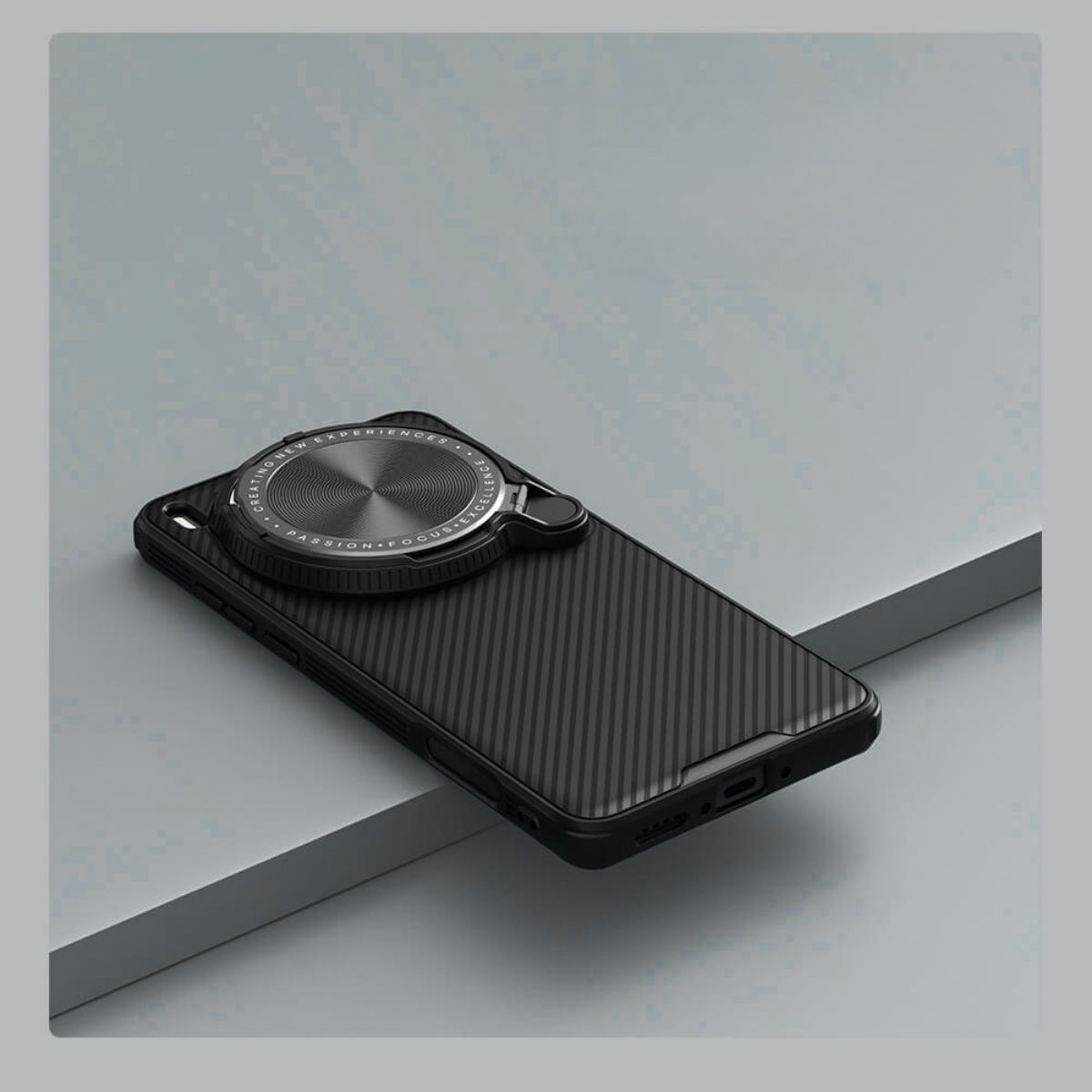 Ốp lưng Vivo X200 Ultra giá đỡ điện thoại bảo vệ camera chống sốc Nillkin CamShield ProP