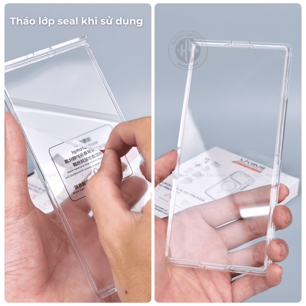 Ốp lưng samsung z fold 7 trong suốt chính hãng LIKGUS PENONE tặng kèm theo bút cảm ứng phụ kiện điện thoại huỳnh tân store