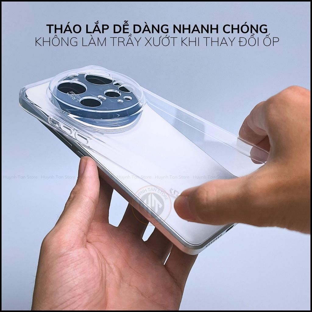 Ốp lưng xiaomi mi 17 pro max 17 pro silicon trong suốt GOR bảo vệ camera phụ kiện huỳnh tân store
