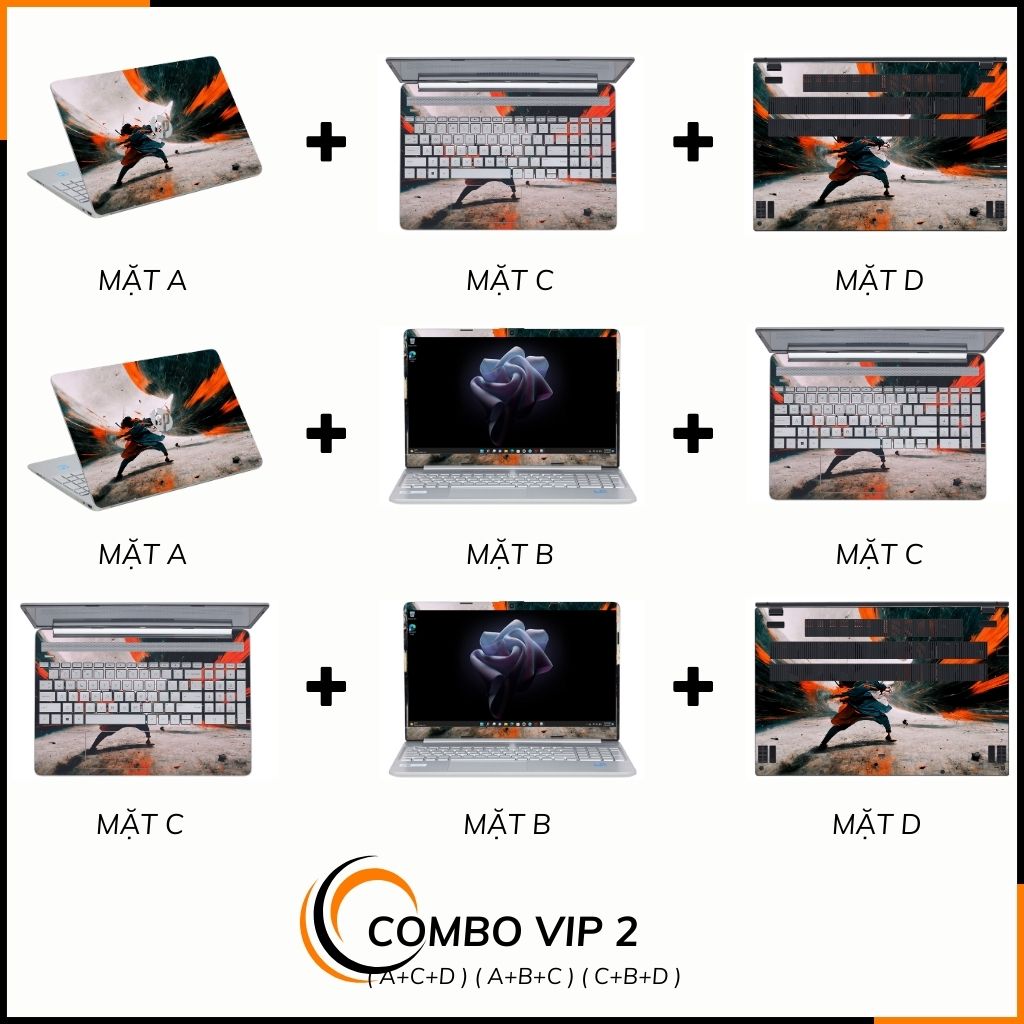 Dán skin laptop asus, dell , acer, hp, msi chính hãng ORAFOL nhập khẩu ĐỨC - SKIN 3M - LAPTOP - ANIME - SKN C03 phụ kiện điện thoại huỳnh tân store