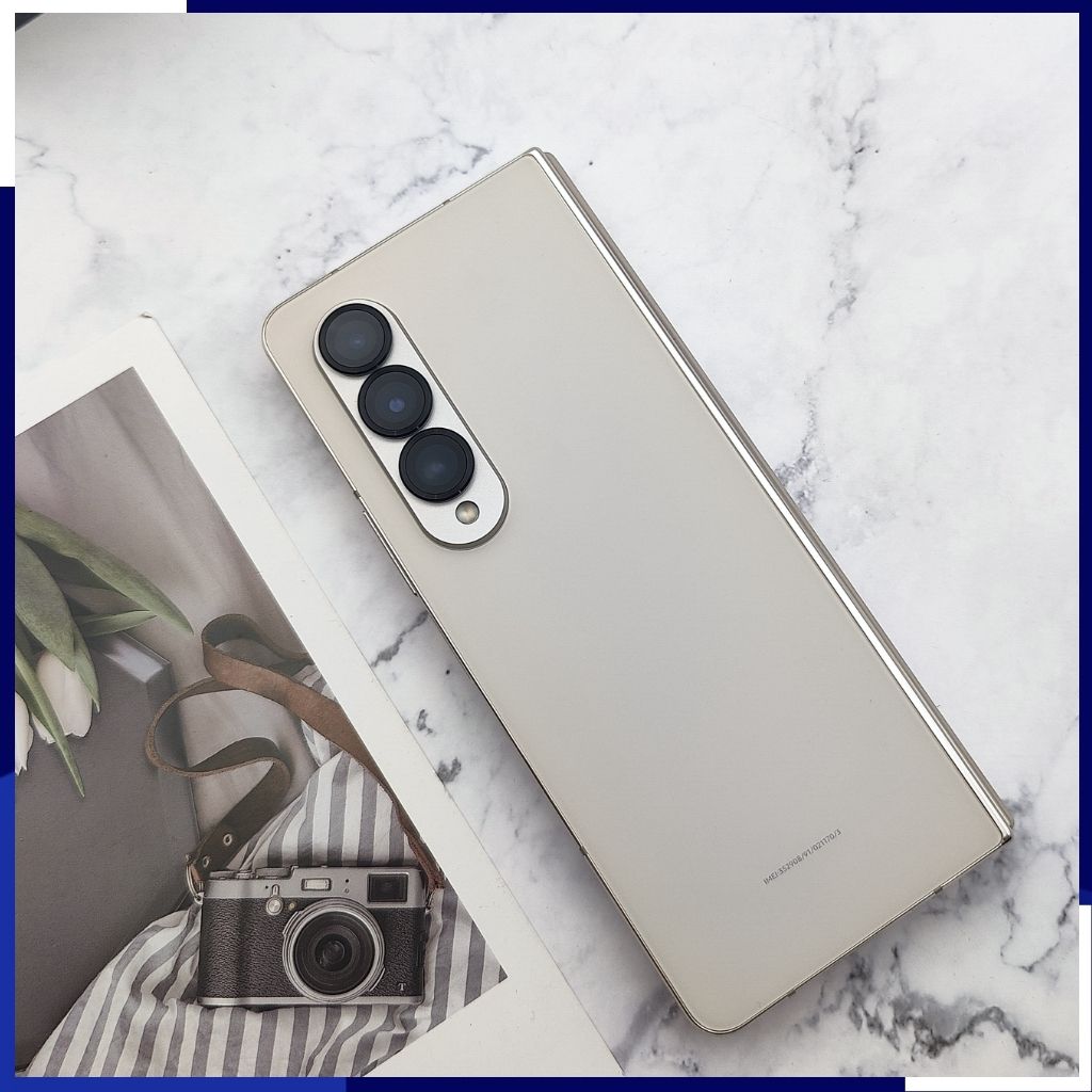 Cường lực camera z fold 4 chính hãng KUZOOM viền nhiều màu chất lượng rõ nét bảo vệ toàn diện cụm camera phụ kiện huỳnh tân store