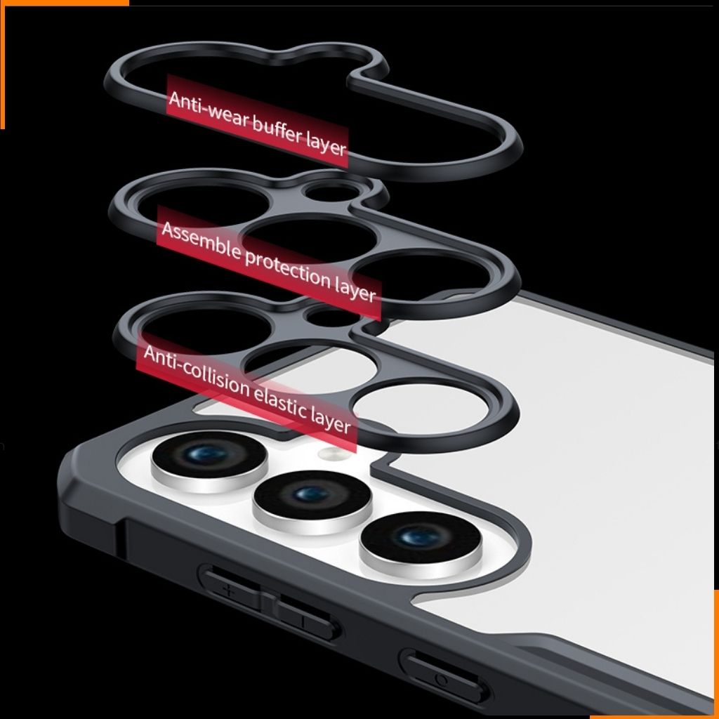 Ốp lưng samsung s23 fe chống sốc xundd bảo vệ camera chính hãng chống ố vàng phụ kiện điện thoại huỳnh tân store