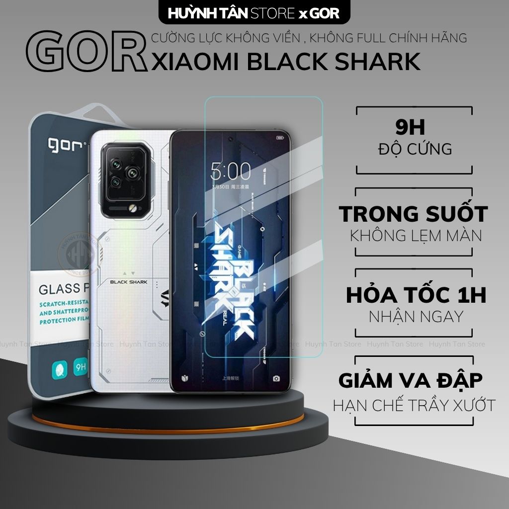Kính cường lực trong suốt Xiaomi 17 Pro Max , 15T Pro , 14T , 14 , 13 KHÔNG FULL MÀN chống bám vân tay chính hãng GOR