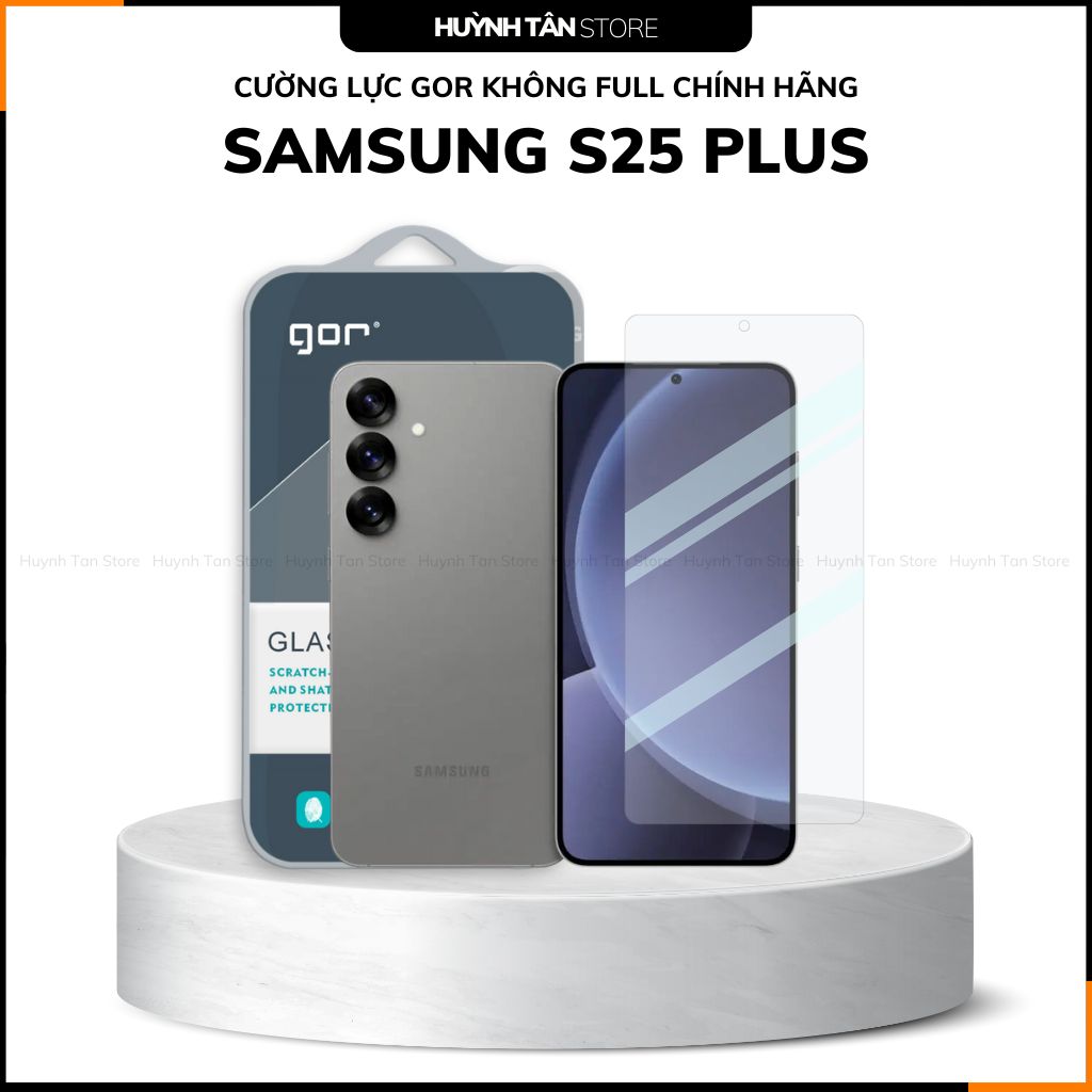 Cường lực gor samsung SAMSUNG S25 SERIES ( S25, S25 Plus, S25 Ultra, S25 Edge) trong suốt KHÔNG FULL MÀN chính hãng