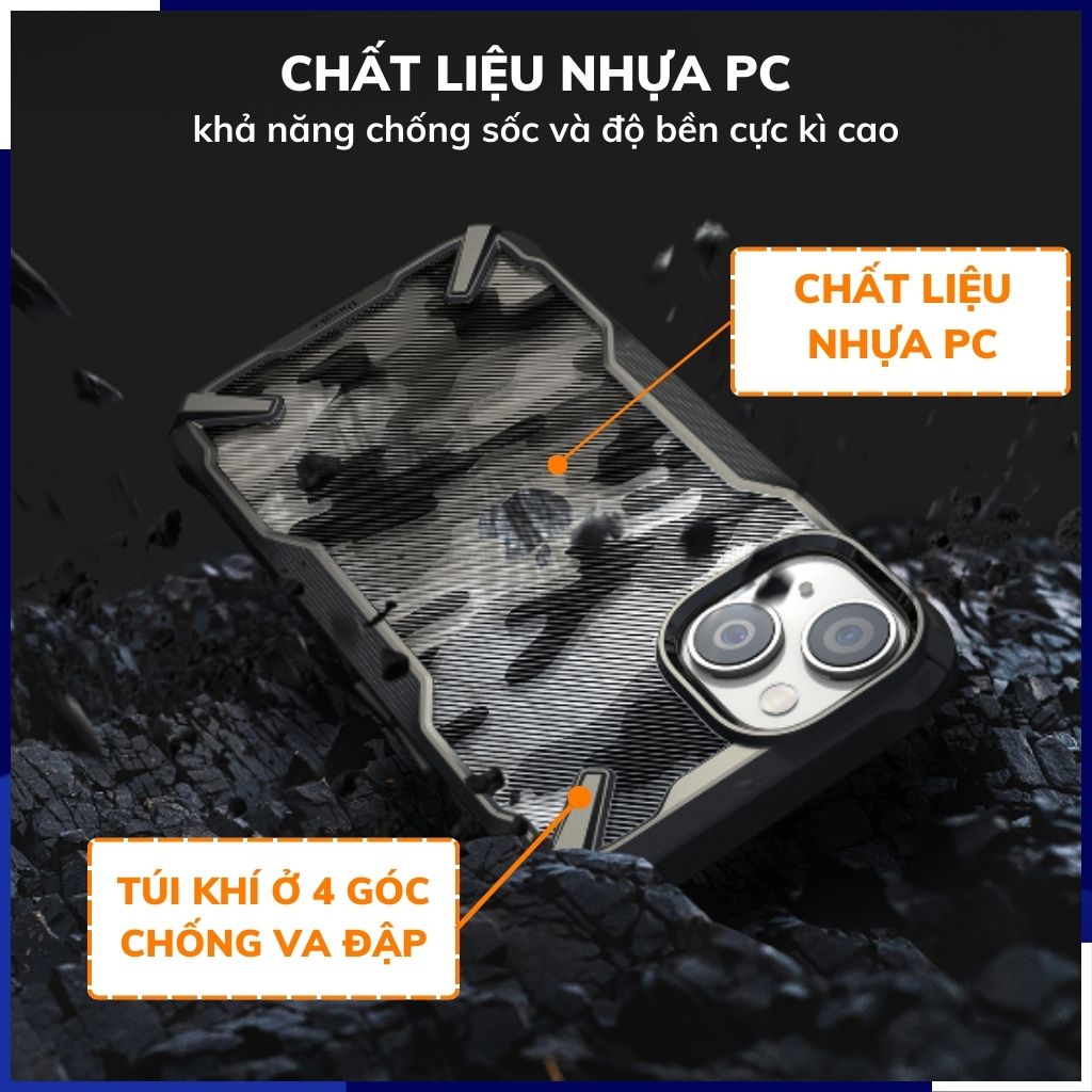 Ốp lưng iphone 14 plus chống sốc Ringke Fusion X chính hãng Korea bảo vệ camera phụ kiện huỳnh tân store