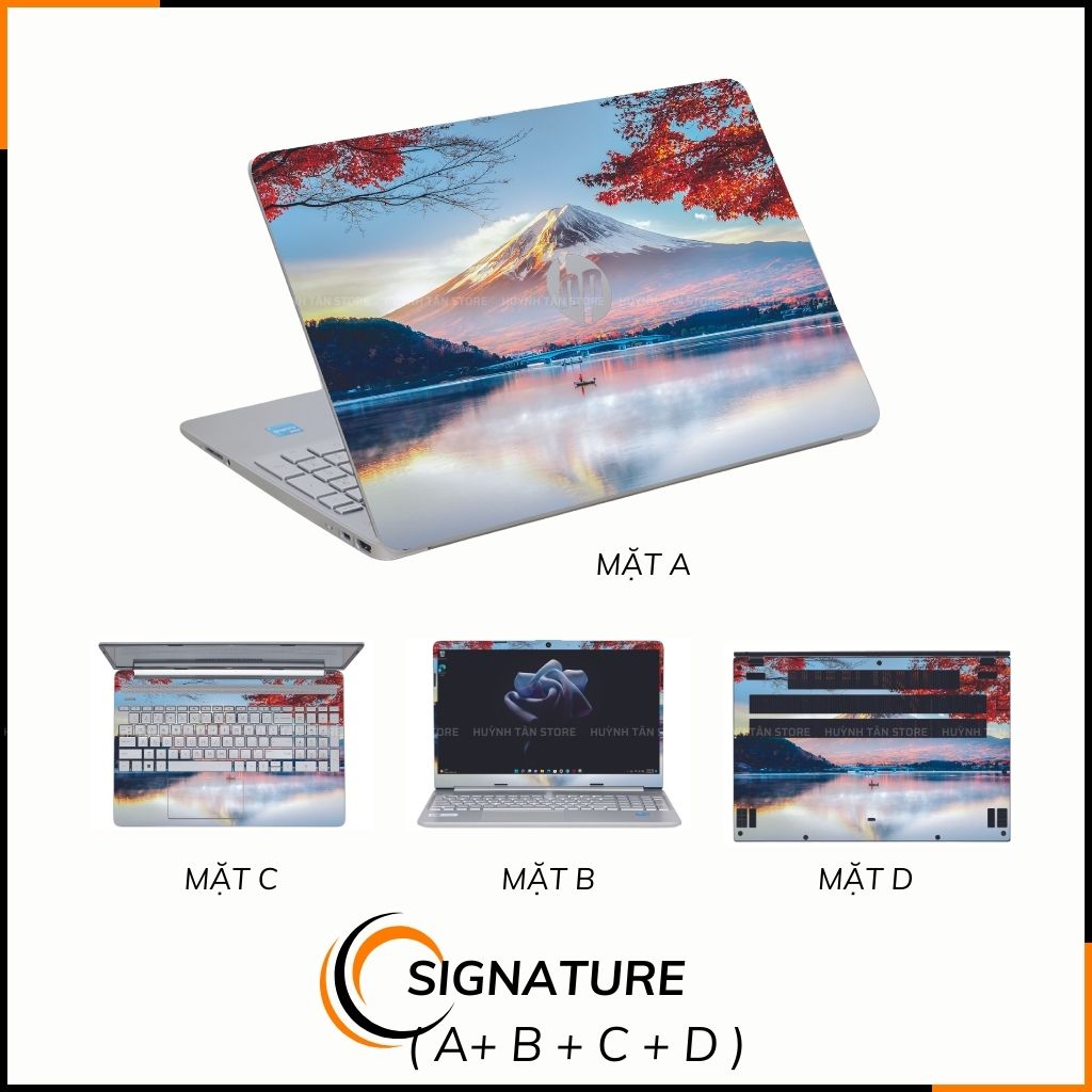 Dán skin laptop asus, dell , acer, hp, msi chính hãng ORAFOL nhập khẩu ĐỨC - SKIN 3M - LAPTOP - TRANH PHONG CẢNH - SKN B02 phụ kiện điện thoại huỳnh tân store