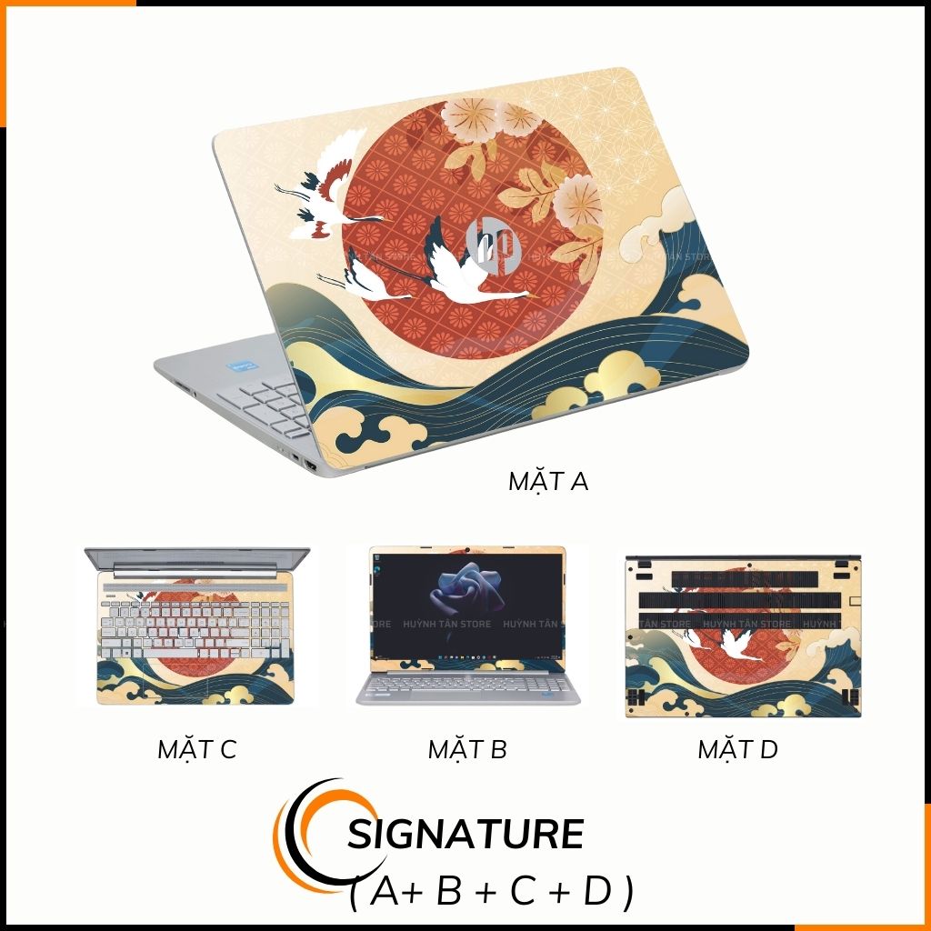 Dán skin laptop asus, dell , acer, hp, msi chính hãng ORAFOL nhập khẩu ĐỨC - SKIN 3M - LAPTOP - TRANH PHONG CẢNH - SKN B01 phụ kiện điện thoại huỳnh tân store