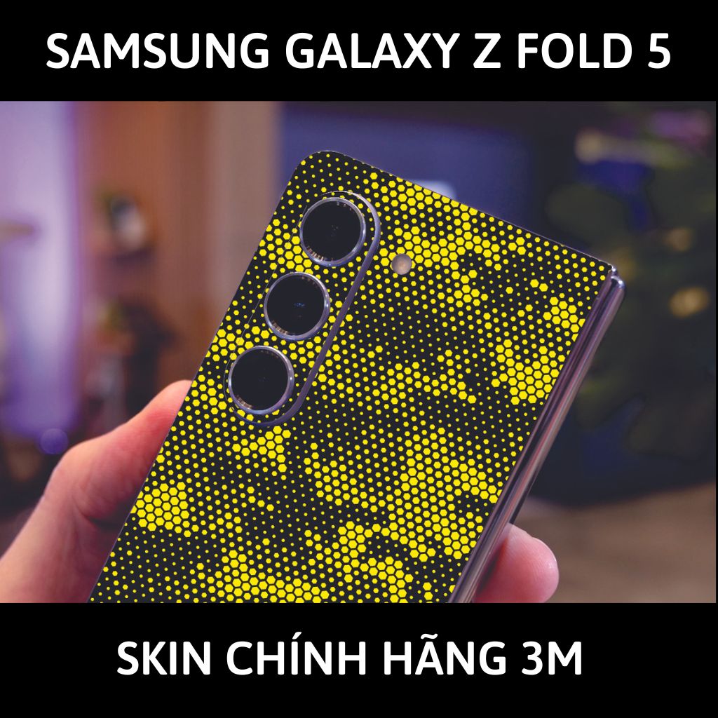 dán skin 3m samsung galaxy z fold 5 full body, camera phụ kiện điện thoại huỳnh tân store - Mamba Yellow