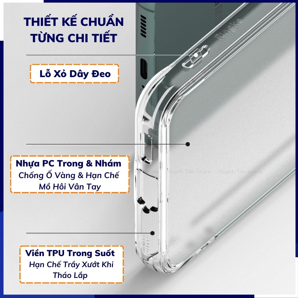 Ốp lưng samsung s22, s22 plus chống sốc Ringke Fusion X chính hãng Korea bảo vệ camera phụ kiện huỳnh tân store