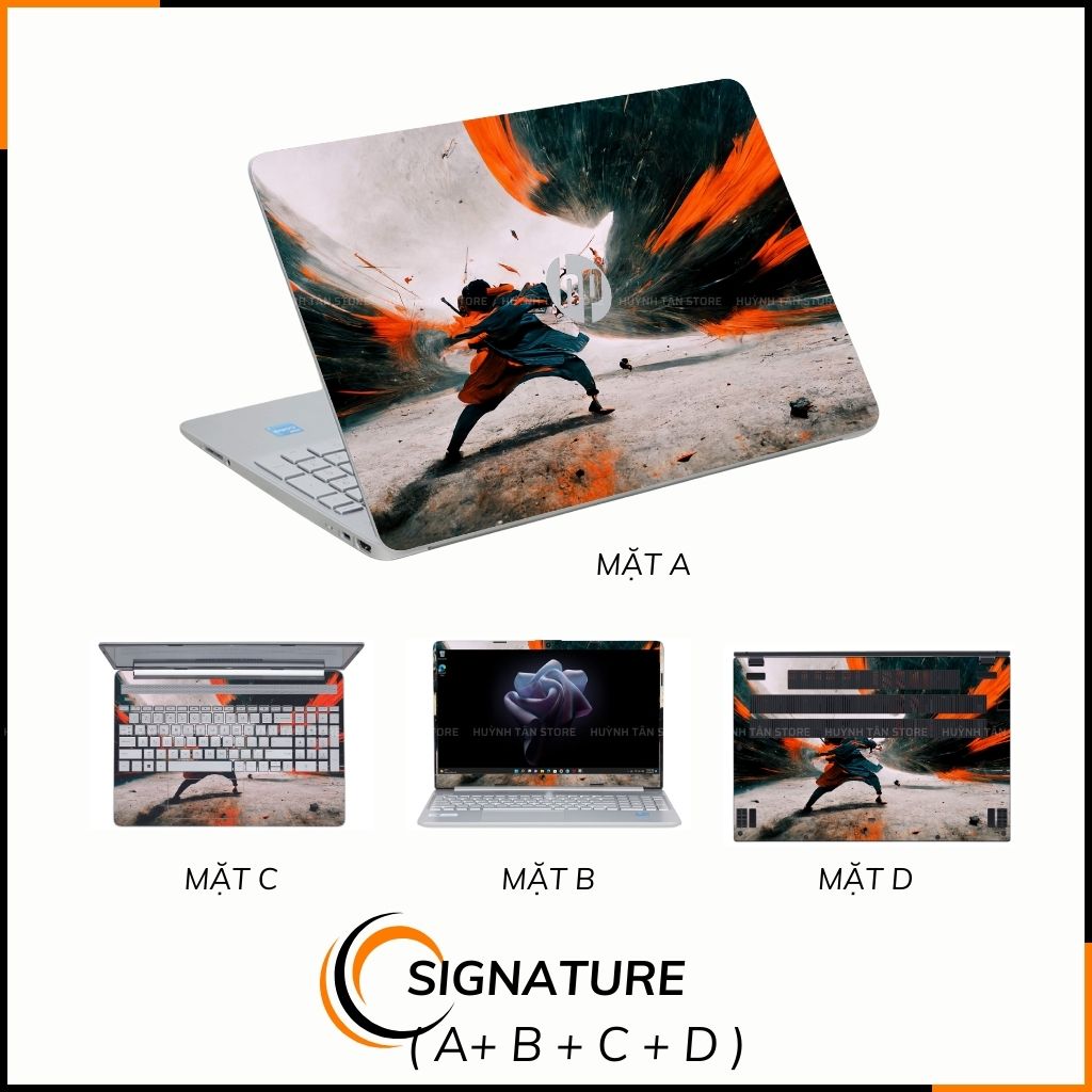 Dán skin laptop asus, dell , acer, hp, msi chính hãng ORAFOL nhập khẩu ĐỨC - SKIN 3M - LAPTOP - ANIME - SKN C03 phụ kiện điện thoại huỳnh tân store