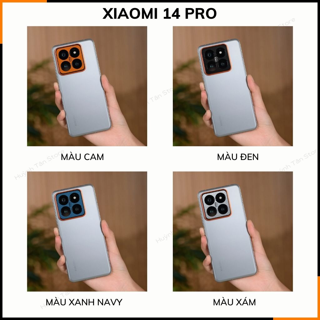 Miếng dán camera xiaomi mi 14t mi 14t pro  mi 14 ultra 13 ultra 13 14 pro skin da in logo Leica chống trầy xướt bảo vệ camera huỳnh tân
