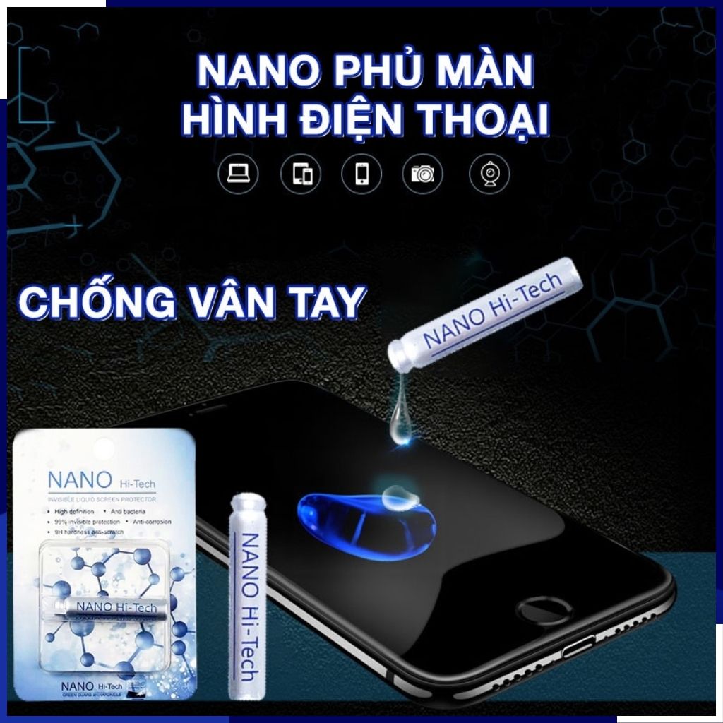 Bình xịt vệ sinh màn hình điện thoại ipad laptop đa chức năng nano hitech chống bám bẩn phụ kiện huỳnh tân store