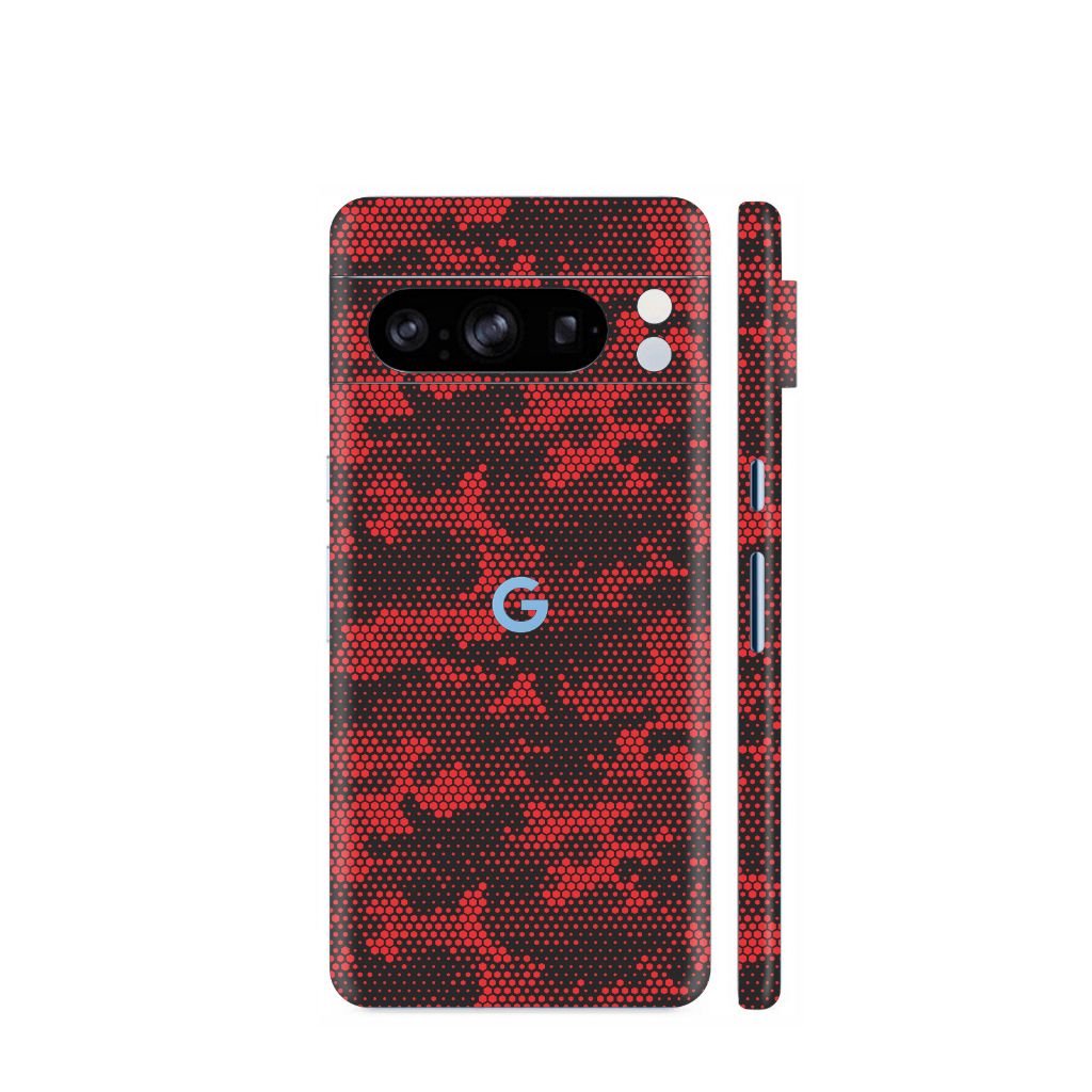 Dán skin điện thoại Pixel 8, Pixel 8 Pro full body và camera nhập khẩu chính hãng USA phụ kiện điện thoại huỳnh tân store - MAMBA BLUE - Warp Skin Collection