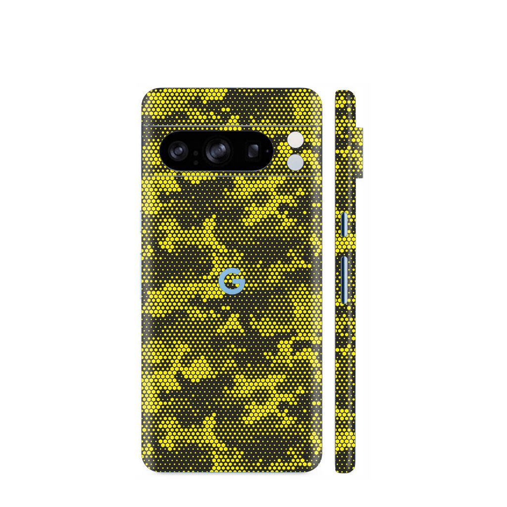 Dán skin điện thoại Pixel 8, Pixel 8 Pro full body và camera nhập khẩu chính hãng USA phụ kiện điện thoại huỳnh tân store - MAMBA BLUE - Warp Skin Collection