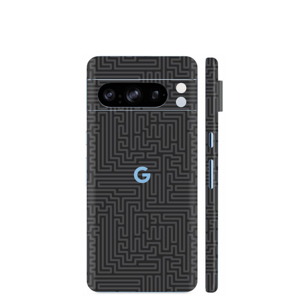 Dán skin điện thoại Pixel 8, Pixel 8 Pro full body và camera nhập khẩu chính hãng USA phụ kiện điện thoại huỳnh tân store - PATTEN TEXTURE 06 - Warp Skin Collection