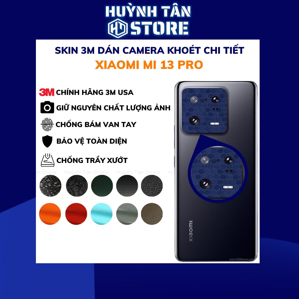 Miếng dán camera mi 13 pro