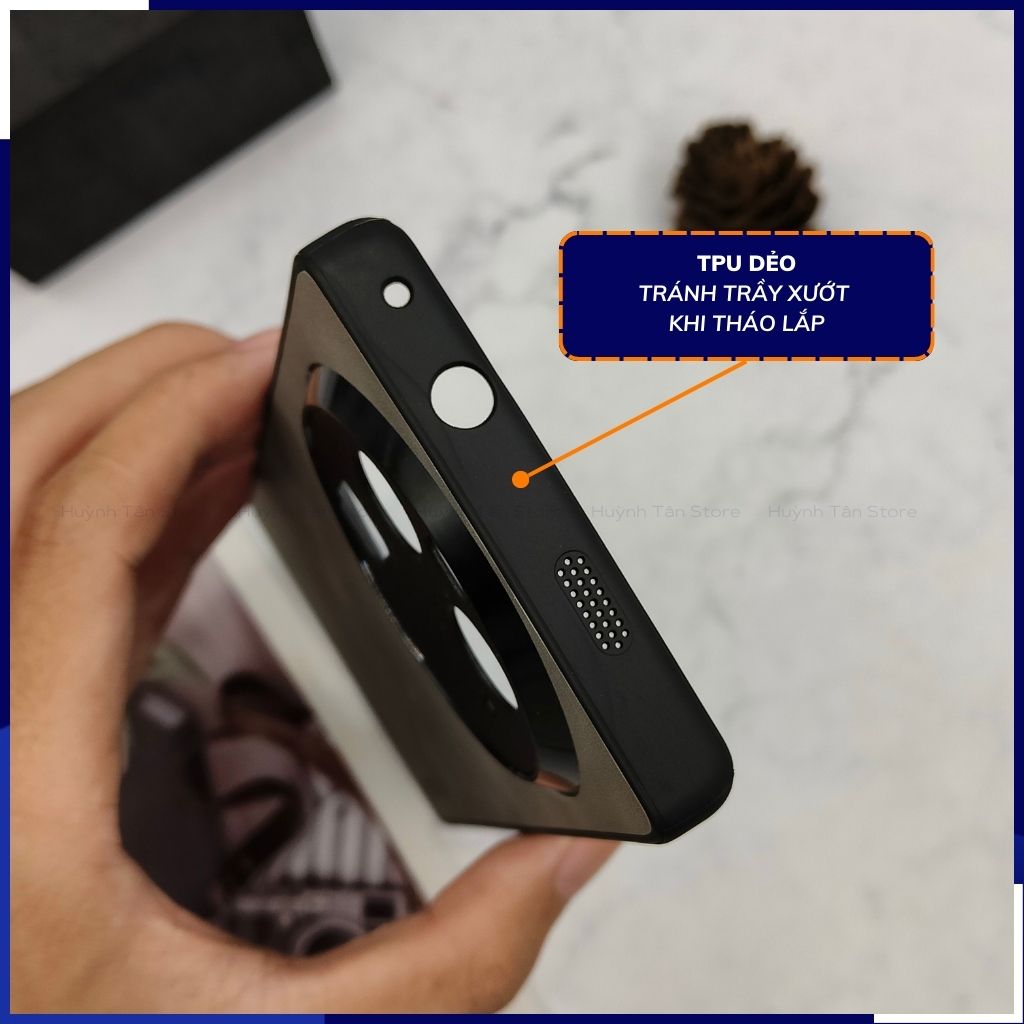 Ốp lưng oppo find x6 chống bám vân tay bảo vệ camera chính hãng AIORIA DA phụ kiện điện thoại huỳnh tân store