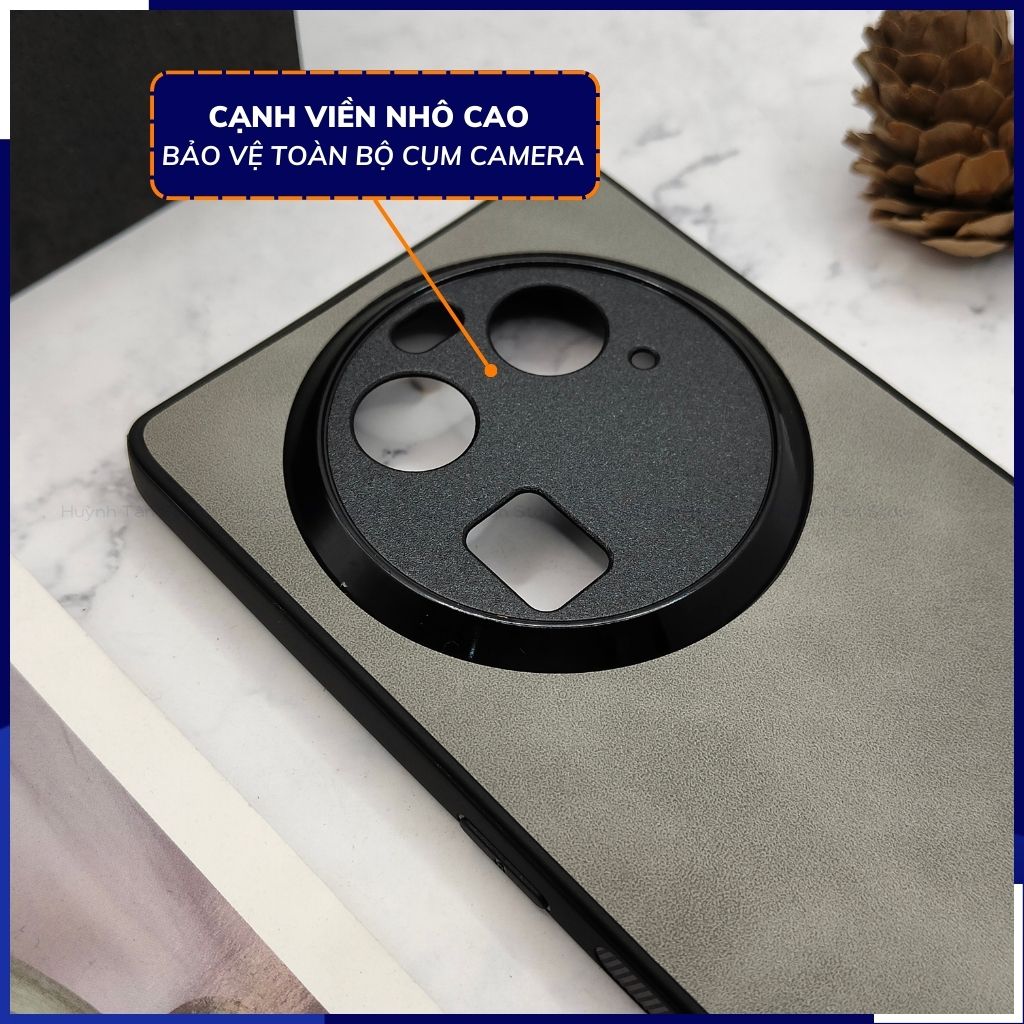 Ốp lưng oppo find x6 chống bám vân tay bảo vệ camera chính hãng AIORIA DA phụ kiện điện thoại huỳnh tân store