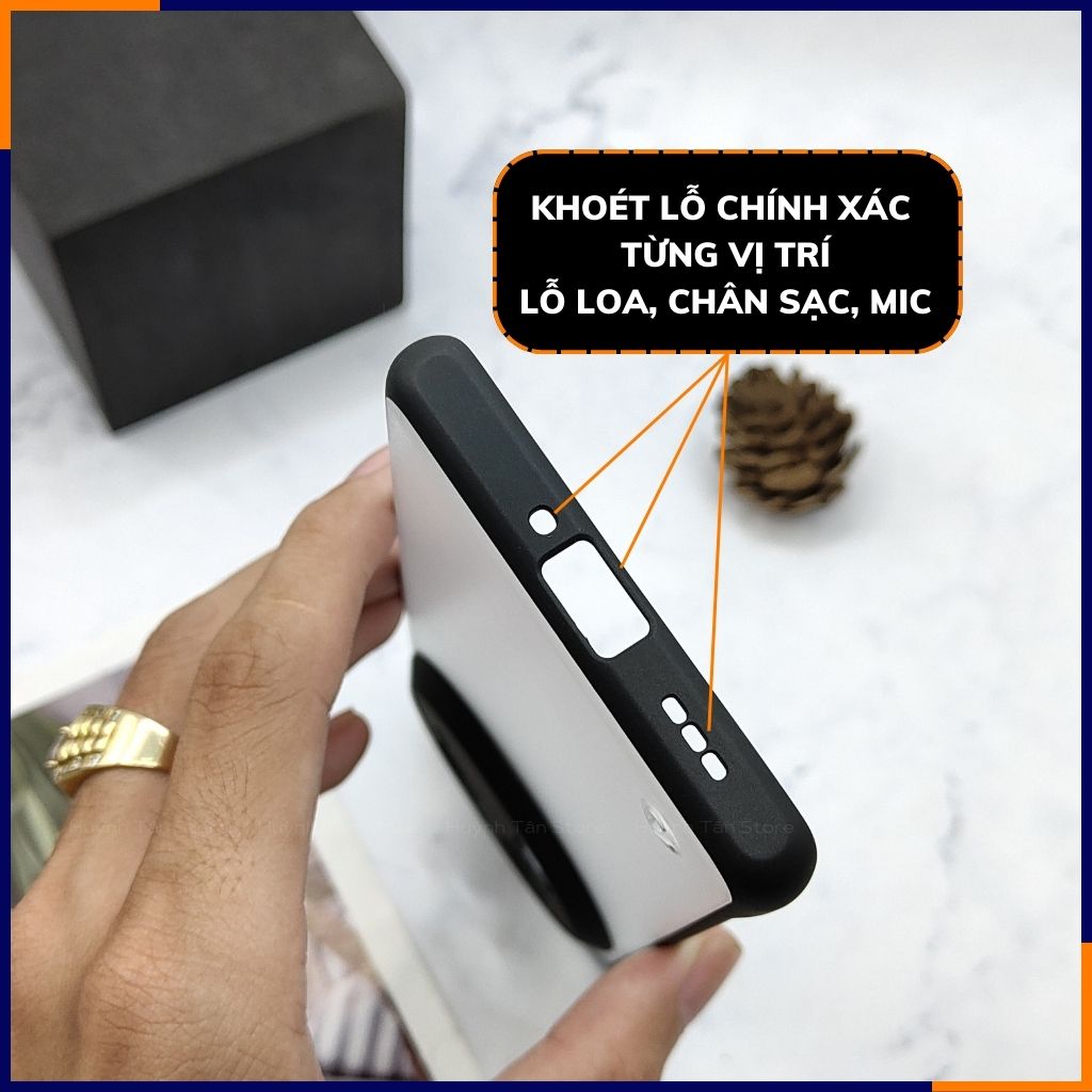 Ốp lưng find x6 nửa cạnh lưng nhám chống bám vân tay bảo vệ camera phụ kiện điện thoại huỳnh tân store