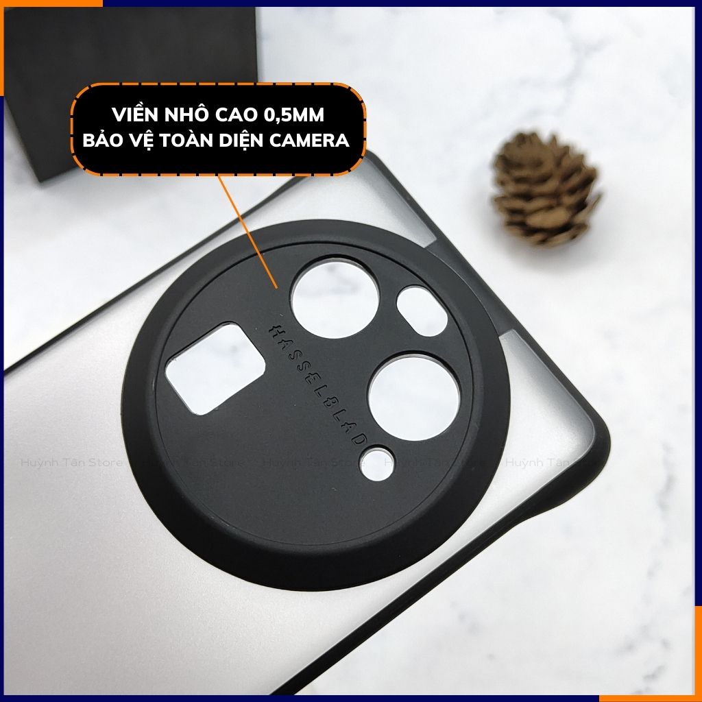 Ốp lưng find x6 nửa cạnh lưng nhám chống bám vân tay bảo vệ camera phụ kiện điện thoại huỳnh tân store